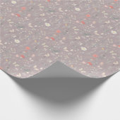 Enchanted Garden Butterfly Wildflower Gift Cadeaupapier (Hoek)