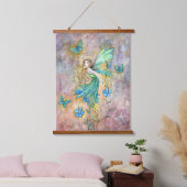 Enchanted Garden Fairy Fantasy Art Molly Harrison Hangend Wandkleed (Slaapkamer)