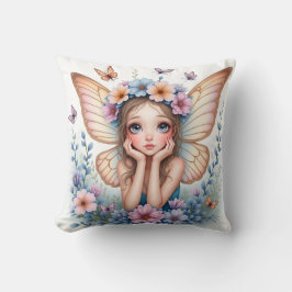 Enchanted Garden Fairy Kussen