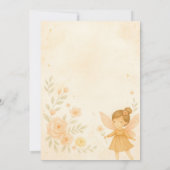 Enchanted Garden Fairy Verjaardag Kaart (Achterkant)