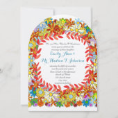 Enchanted Garden Fairytale Wedding Invitations Kaart (Voorkant)