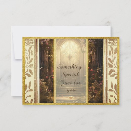 Enchanted Garden Gate Cadeaubon (Voorkant)