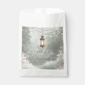 Enchanted Garden Lantern Bedankt Pink ID1163 Bedankzakje (Voorkant)