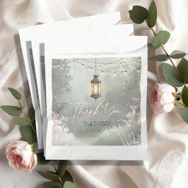Enchanted Garden Lantern Bedankt Pink ID1163 Bedankzakje