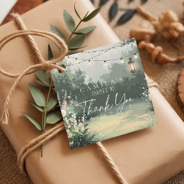 Enchanted Garden Sweet 16 Bedankt Pink ID1163 Bedankjes Labels