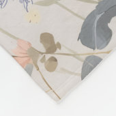 Enchanted Garden Wildflower Butterfly Whimsical Fleece Deken (Hoek)
