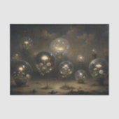 Enchanted Glass Orb Flowers Decoupage Tissuepapier (Voorkant)