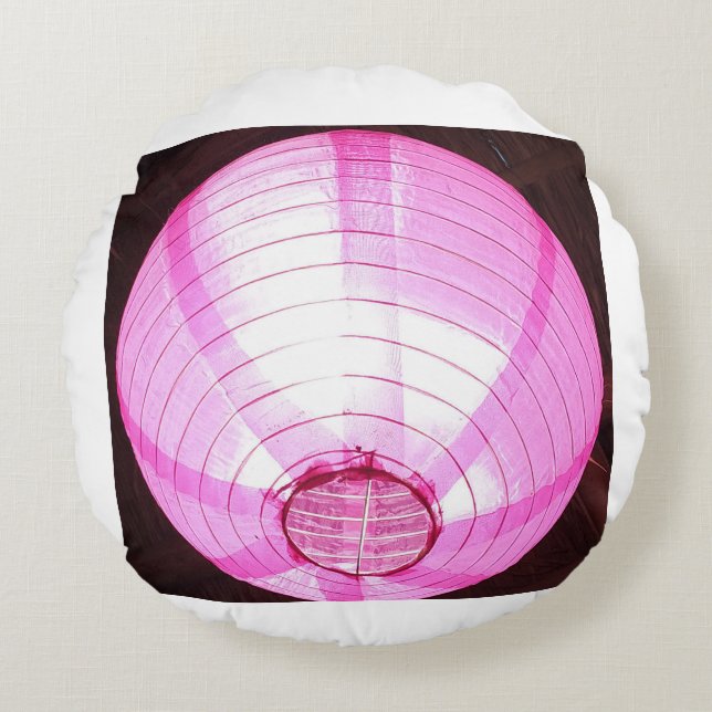 Enchanted Glow Round Pillow Rond Kussen (Voorkant)