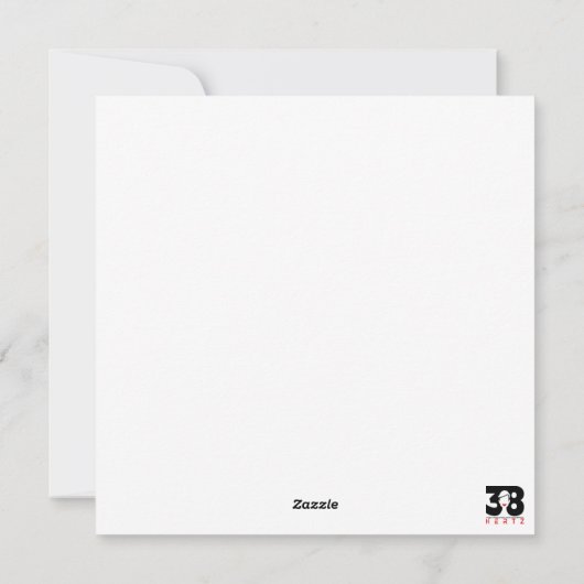 Enchanted Goddess Feestdagenkaart (Achterkant)