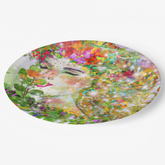 Enchanted Goddess Papieren Bordje (Gekanteld)