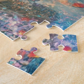 Enchanted Grace: Ghostly Woman-puzzel Legpuzzel (Zijkant)