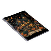 Enchanted Haunted House Halloween Notitieboek (Rechterzijde)