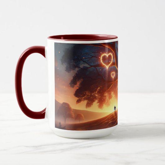 Enchanted Heart Tree Mok (Links)