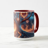 Enchanted Heart Tree Mok (Voorkant rechts)