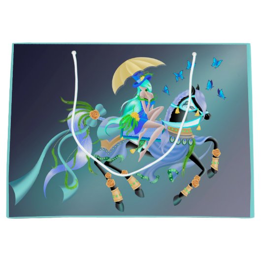Enchanted Horse Ride Groot Cadeauzakje (Voorkant)