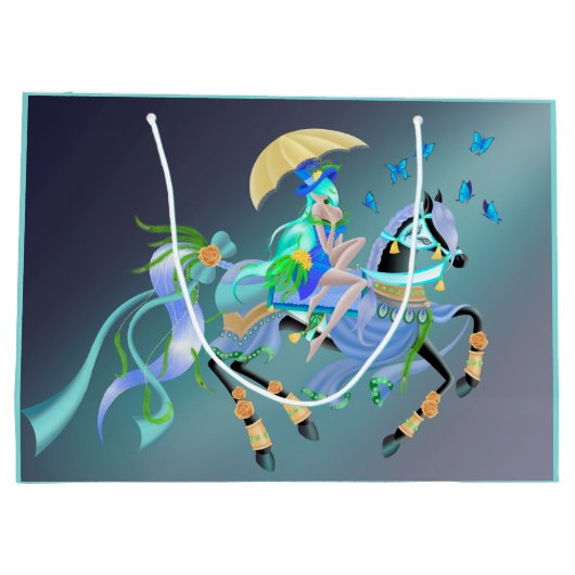 Enchanted Horse Ride Groot Cadeauzakje (Achterkant)