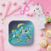 Enchanted Horse Ride Papieren Bordje (Feest)