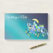 Enchanted Horse Ride Post-it® Notes (Op bureau)