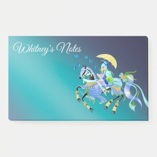 Enchanted Horse Ride Post-it® Notes (Voorkant)
