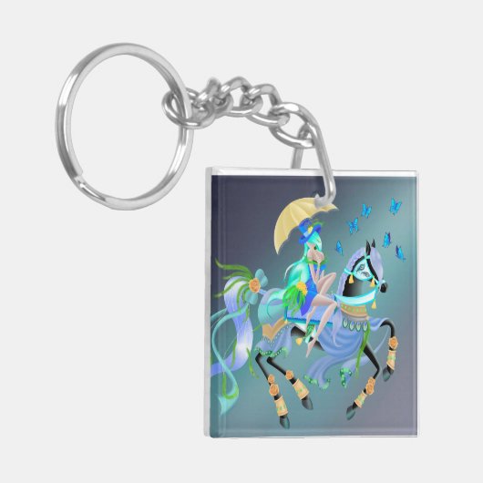 Enchanted Horse Ride Sleutelhanger (Voorkant Links)