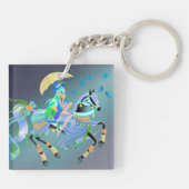 Enchanted Horse Ride Sleutelhanger (Achterkant)