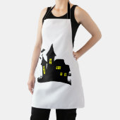 Enchanted House Haunted Halloween Schort (Insitu)