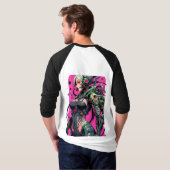 Enchanted Jellyfish: Mystieke onderwater elegantie T-shirt (Achterkant volledig)