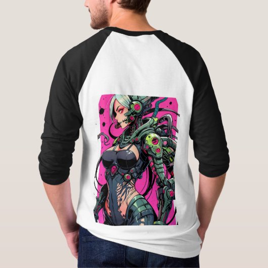 Enchanted Jellyfish: Mystieke onderwater elegantie T-shirt (Achterkant)
