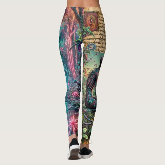 Enchanted Junk Journal Leggings (Achterkant)