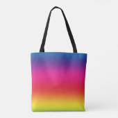 Enchanted Ladybug zachte gloeiende fantasie bloem Tote Bag (Achterkant)