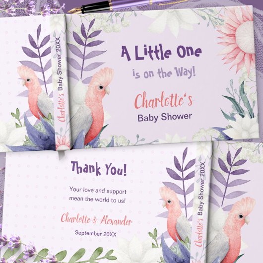 Enchanted Lavender Baby shower Gastenboek