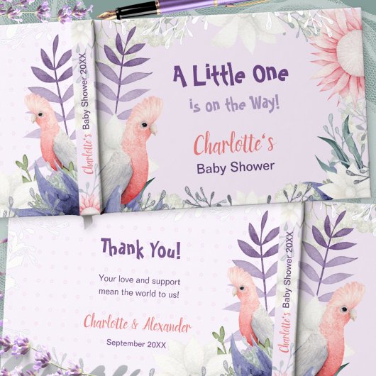 Enchanted Lavender Baby shower Gastenboek