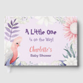 Enchanted Lavender Baby shower Gastenboek (Voorkant)