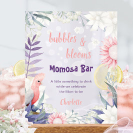 Enchanted Lavender Drink Sign Baby shower Acryl Bord
