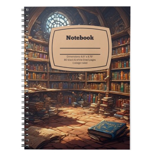 Enchanted Library Notitieboek - Book Lover's Journ (Voorkant)