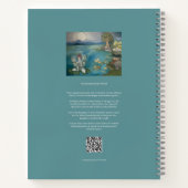 "Enchanted Lily Pond" gepersonaliseerd tijdschrift Notitieboek (Achterkant)