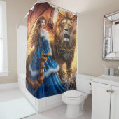 Enchanted Lion Guardian Princess Douchegordijn (In situ)