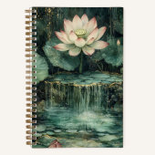 Enchanted Lotus Fountain Bullet Notebook Notitieboek (Voorkant)
