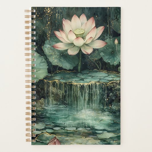 Enchanted Lotus Fountain Planner (Voorkant)
