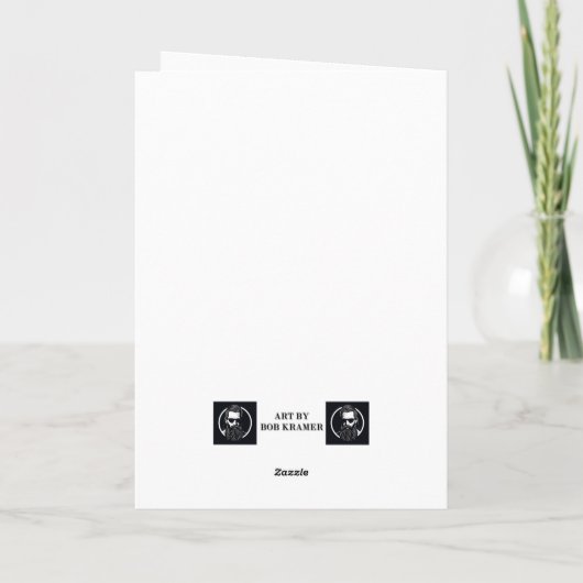 Enchanted Love Stroll Valentijnsdag Kaart (Achterkant)