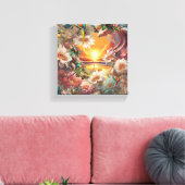 Enchanted Magical Fantasy Creations Canvas Afdruk (Insitu (Woonkamer))