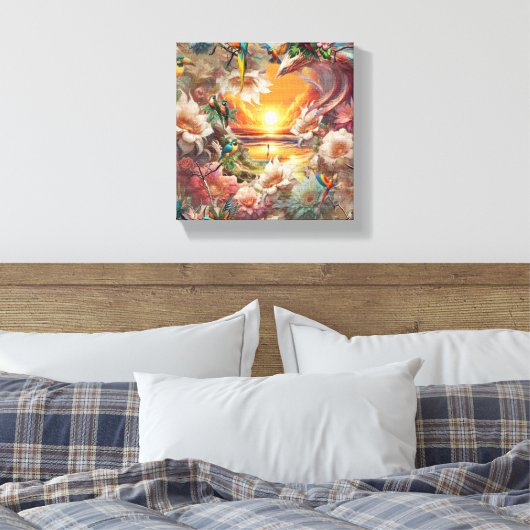 Enchanted Magical Fantasy Creations Canvas Afdruk (Insitu (Slaapkamer))