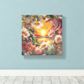 Enchanted Magical Fantasy Creations Canvas Afdruk (Insitu (Houten vloer))