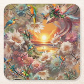 Enchanted Magical Fantasy Creations  Kartonnen Onderzetters (Voorkant)