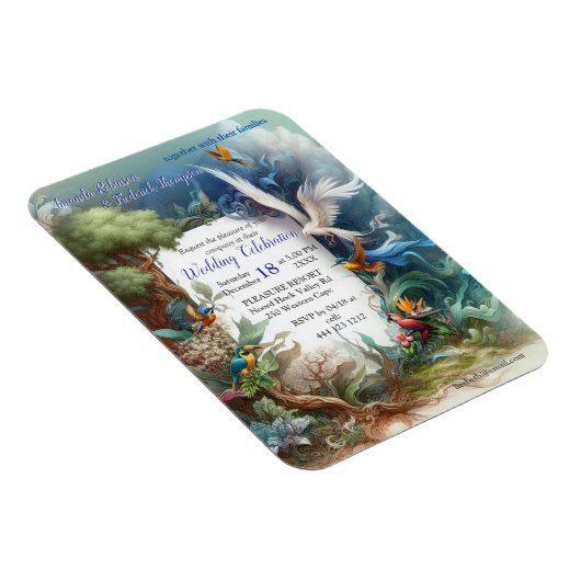 Enchanted Magical Fantasy Creations Magneet (Rechterzijde)