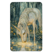 Enchanted Magical Unicorn Fireflies Forest Magneet (Verticaal)