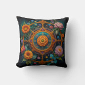 Enchanted Mandala Bloom Pillow Kussen (Voorkant)