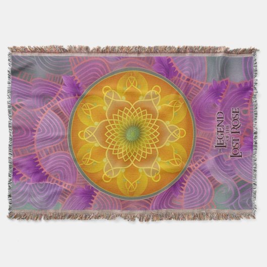 Enchanted Mandala Gooi Deken (Voorkant)