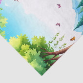 Enchanted Meadow Fairytale Decoupage Tissue Paper Tissuepapier (Detail)