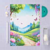 Enchanted Meadow Fairytale Decoupage Tissue Paper Tissuepapier (Craft)